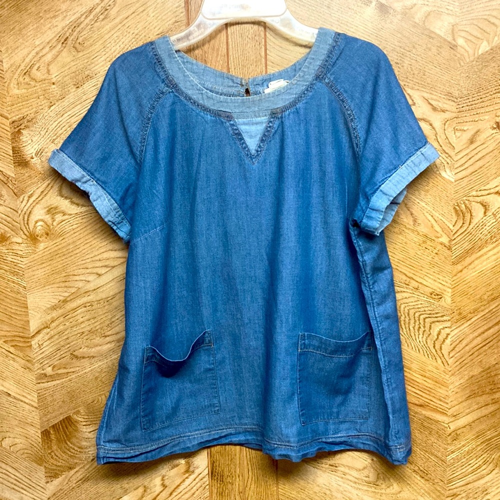 Converse One Star Denim Tee